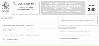 ¿Qué es el Modelo 340 de Hacienda? ¿Quién está obligado a presentarlo? ¿Cómo se debe cumplimentar?